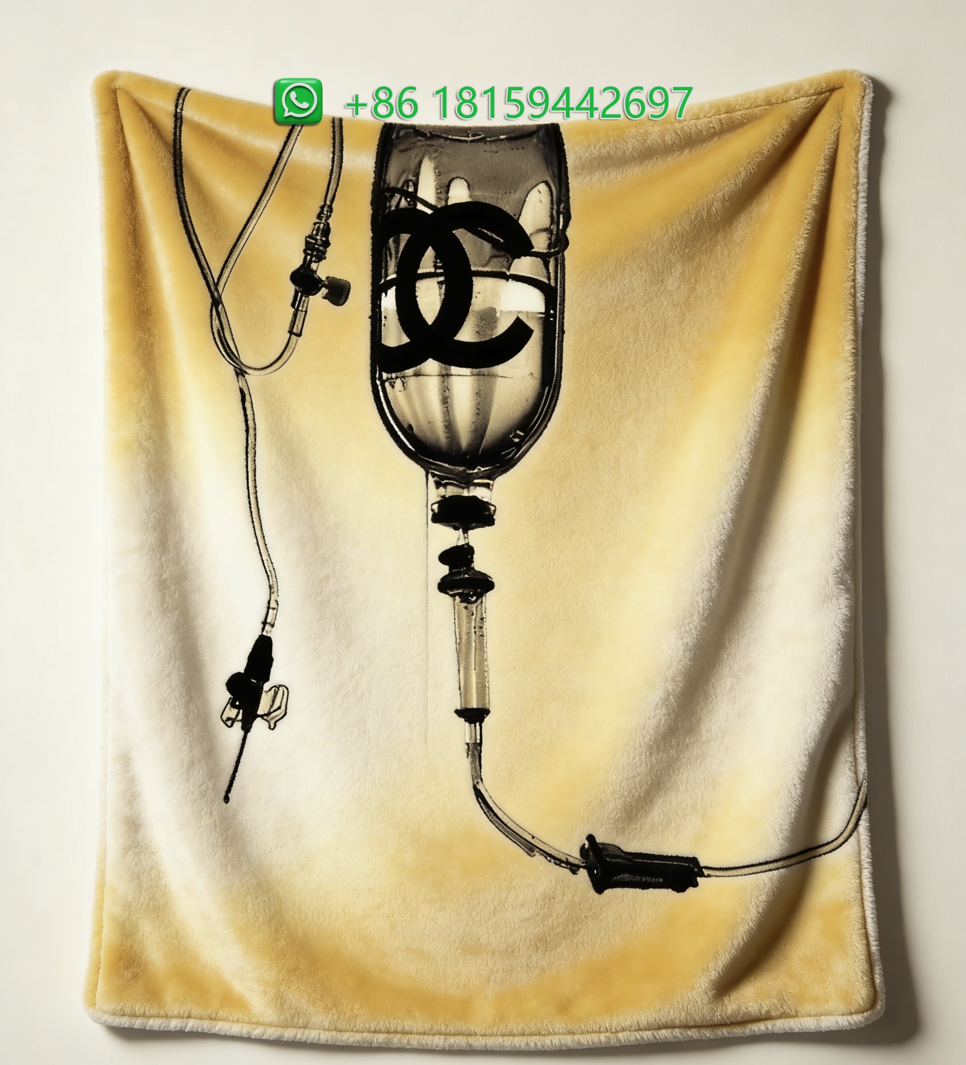 Chanel Throw Blankets
